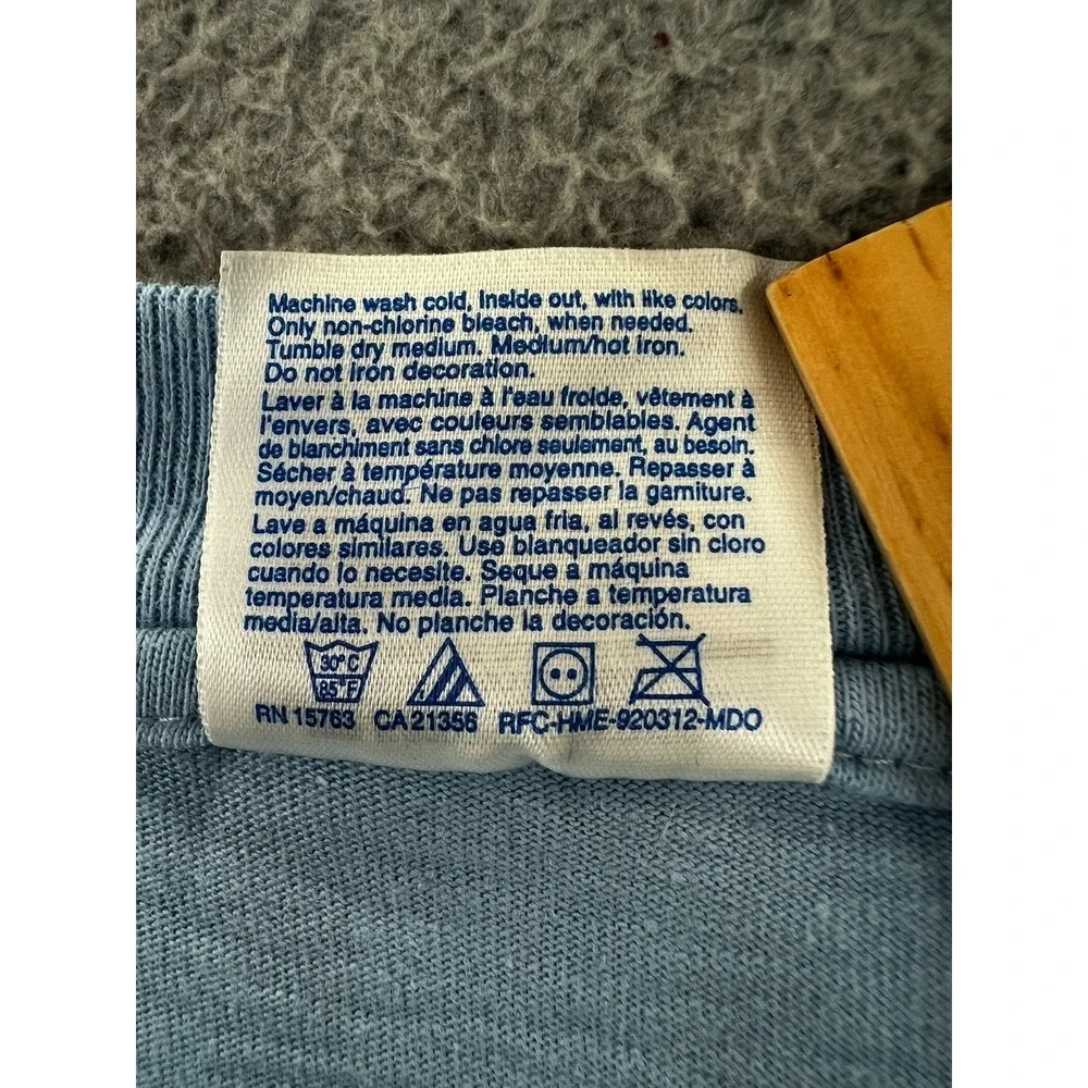 VTG Hanes Beefy Greek‎ Week 1999 Power of One T Shirt Adult Large Blue Y2k